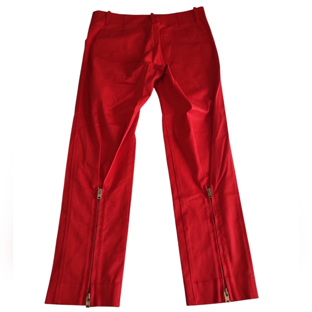 Giambatista Valli Size Small Red Pants